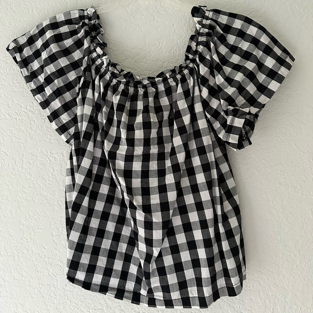 black&white blouse